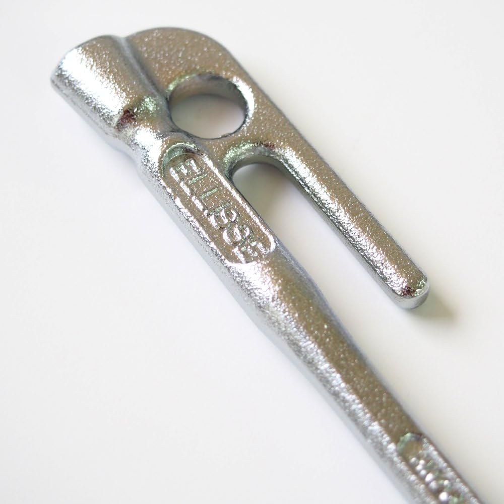 ELLISSE Forged Peg Elisse Stake 18cm Chrome Plated MK-180C MADE IN JAPAN (Set of 8)