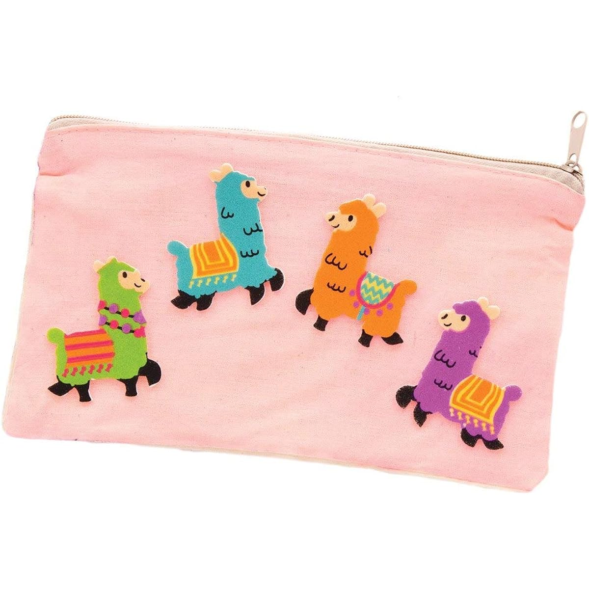 Baker Ross Lovely Llama Foam Stickers - 120 Pack - Creative Arts and Crafts Supplies for Kids, Making and Decorating