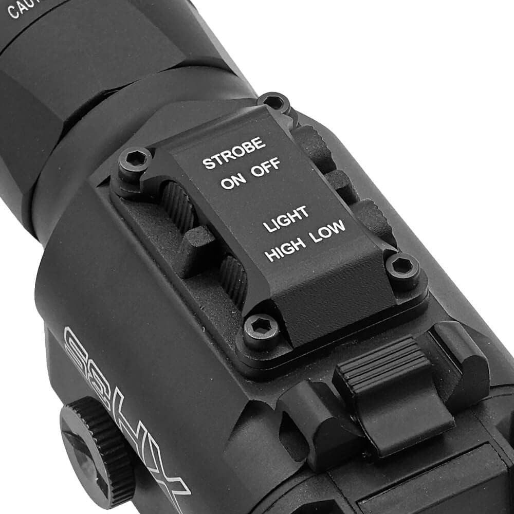 [Military Garage] SOTAC SF engraved XH35 type weapon light 300/1000 lumen switching Equipped with strobe function Aluminum CNC 20mm rail adapter included Hard case included
