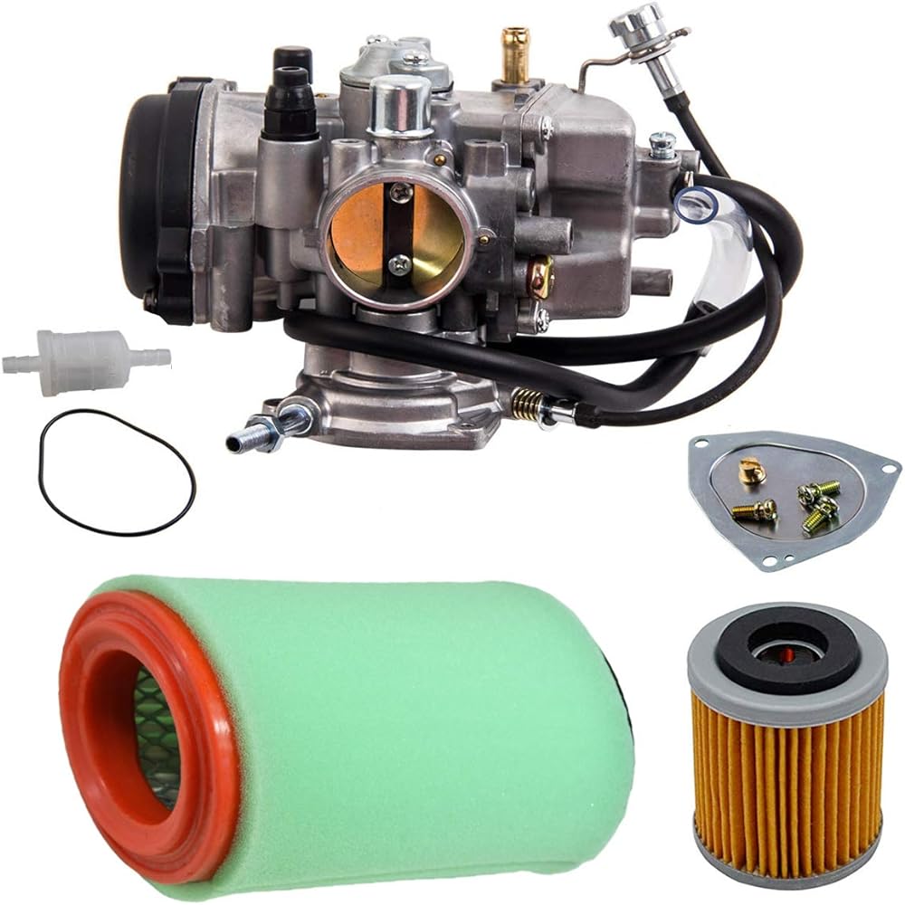 Carburetor Yamaha BIG BEAR 400 250 YFM400 YFM-400 YFM400S 2WD 4WD 2000-2004 Air fitter Oil fitter included