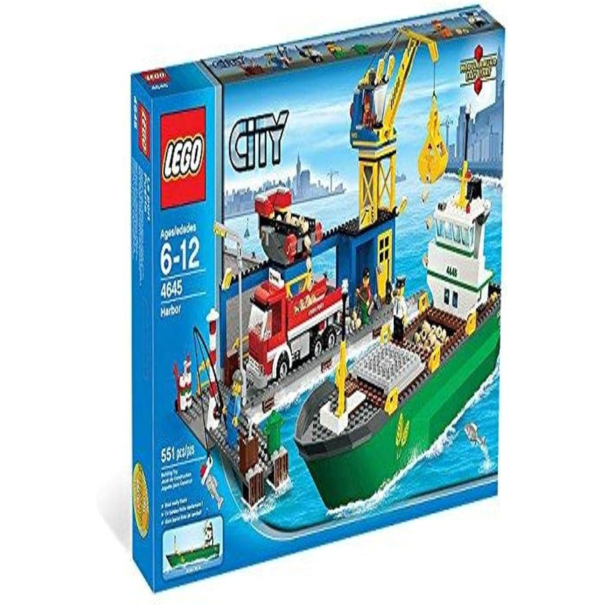 LEGO City Container Ship and Harbor 4645 [Parallel Import]