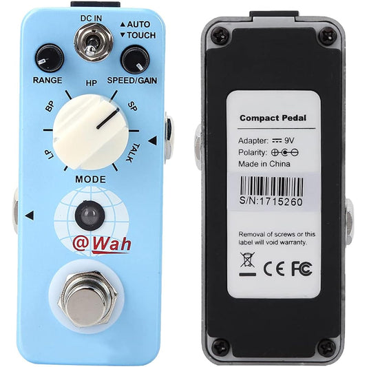 Audio Auto Wah Electric Auto Wah 2 Gear Selection Home Musical Instrument Tool for Stage Performance Music Lovers