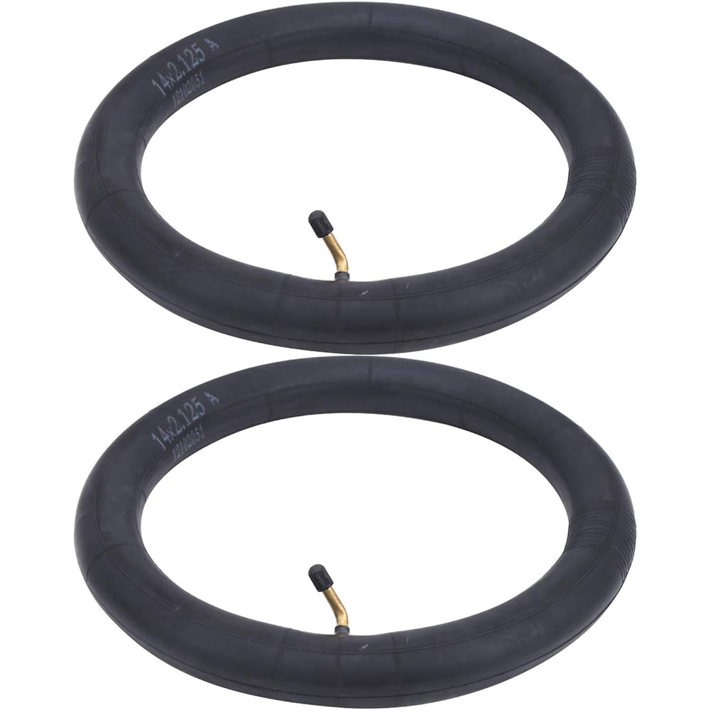 Bicycle tube 14 inch / 16 inch tube 16 x 3.00 / 14 x 2.125 / 16 x 2.125 American style valve 2 pieces (14*2.125)