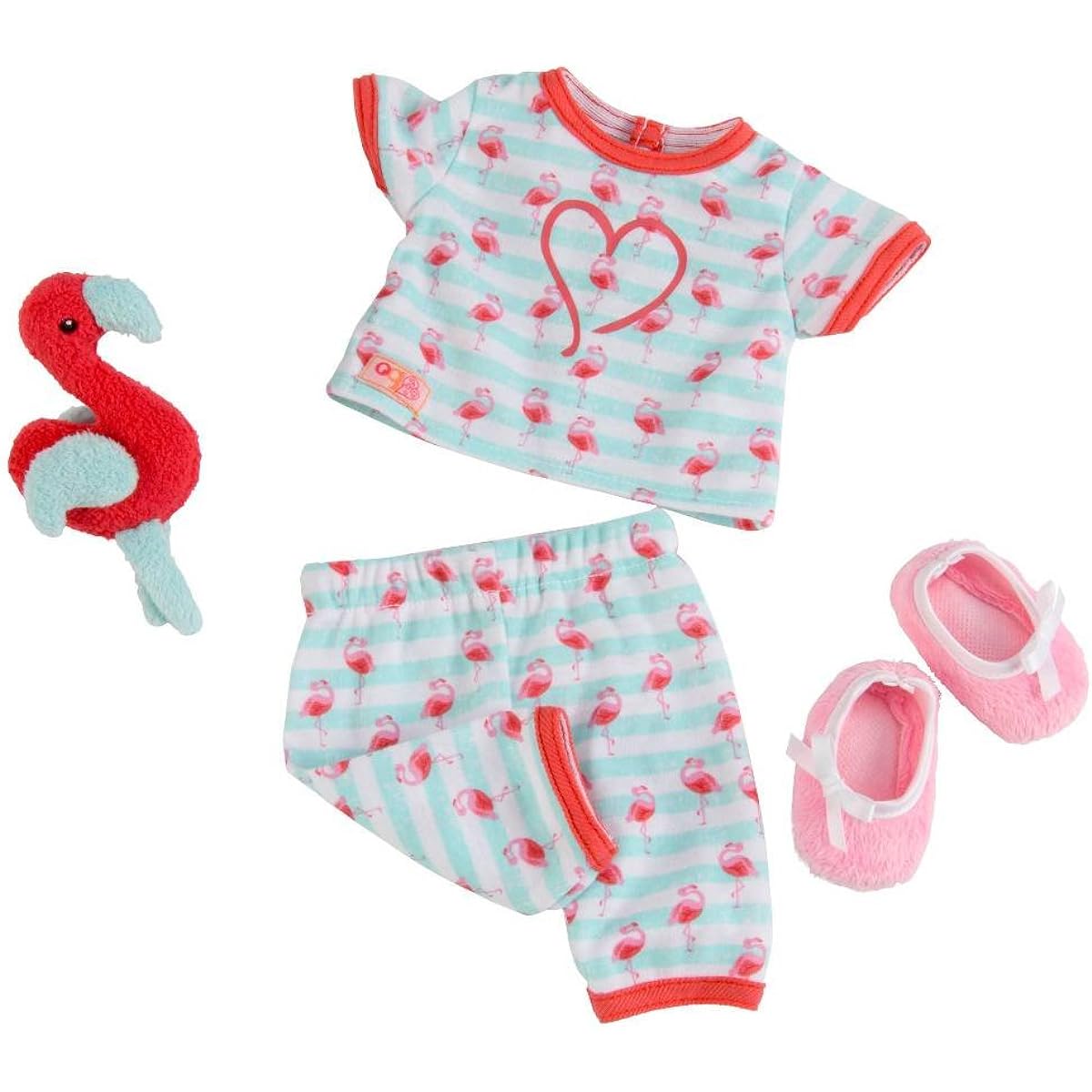 our generation flamingo pyjamas for 18 dolls