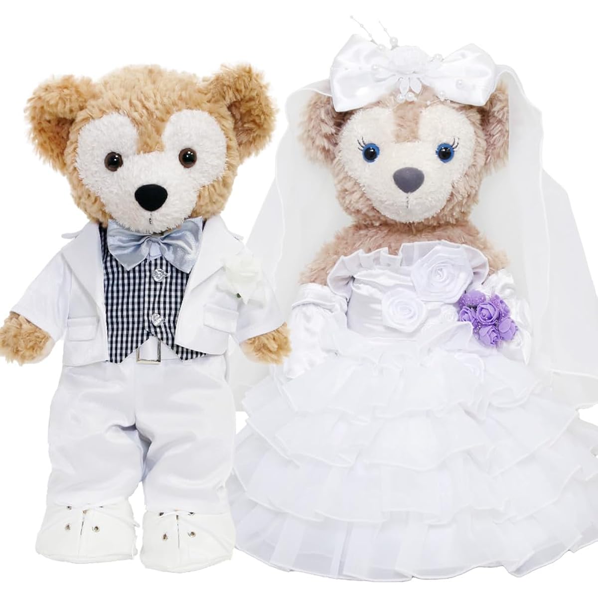 Duffy Shellie May Wedding Costume Special Set, Plush Toy Sold Separately, Wedding Welcome Bear [Original Handmade Costume]