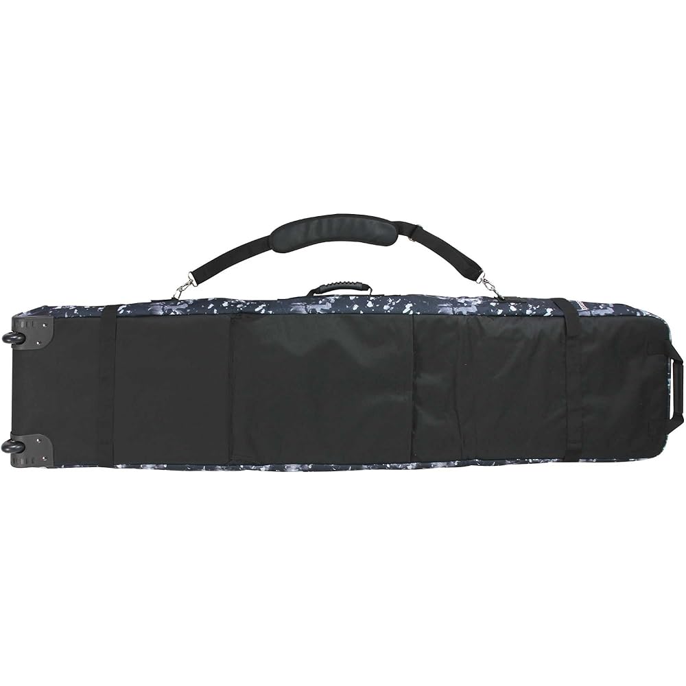 North Coast Board Case with Casters, 3WAY Type Snowboard [Can store clothing, boards, boots, accessories, etc.] [Full-surface cushion pad reduces shock when moving] [Three independent pockets allow you to separate your belongings and store them without g