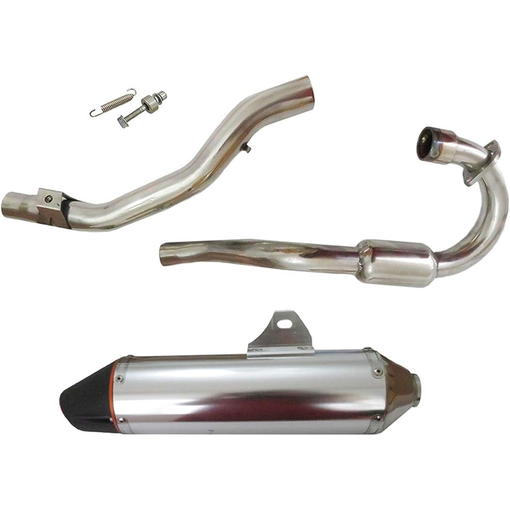 Full Exhaust Muffler Honda CRF230F CRF150F Motorcycle 2003-2016 with Spark Arrester