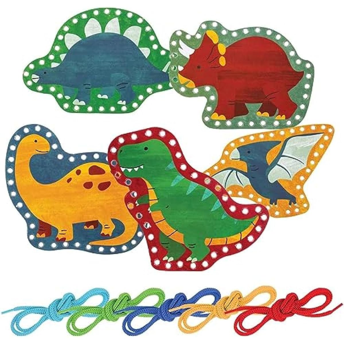Stephen Joseph Racing Cards Dinosaurs