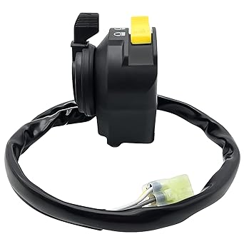 M MATI Left Handlebar Start Stop Headlight Switch for Suzuki Eiger 400 Kingquad 400 Vinson 500 Ozark 250 Quadsport 250 Quadmaster 500 Quadrunner 500 LT-A LT-F LT-Z 37400-27H00 37400-09F02