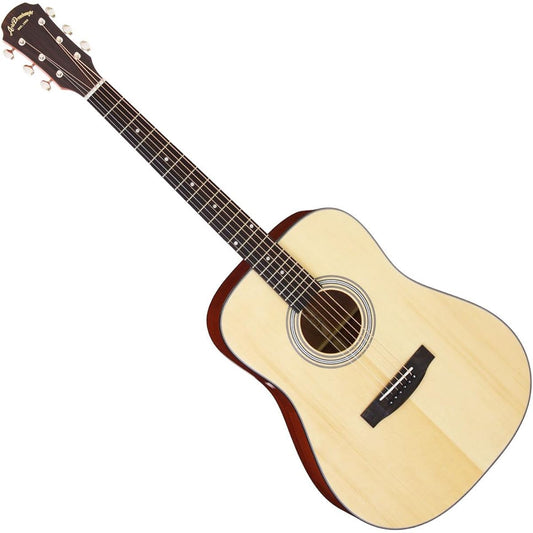 Aria Dreadnought Aria Dreadnought Series Acoustic Guitar Dread Size TOP Pine Solid Side & Back: Rose Left Hand Model AD-211 L/H N