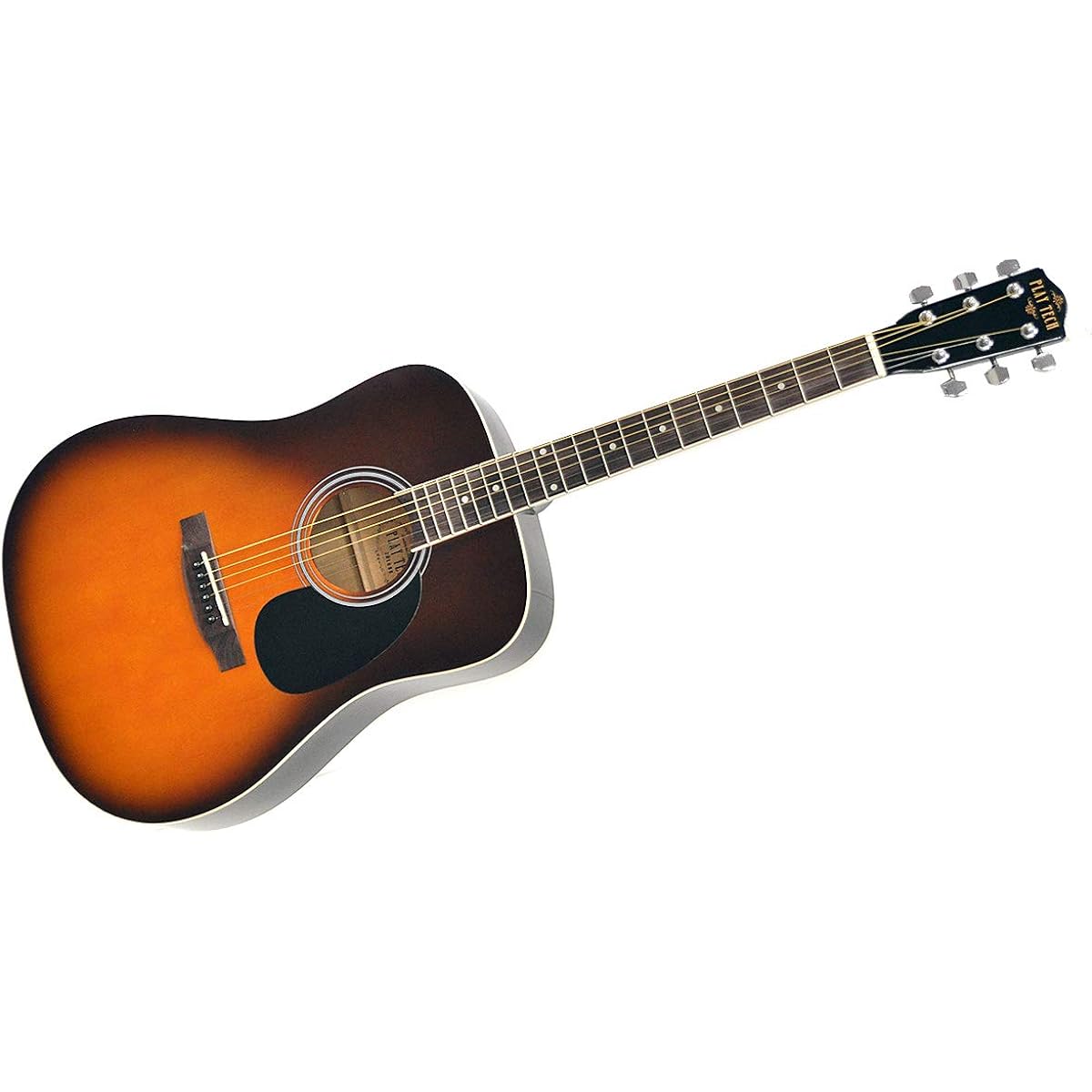 PLAYTECH Acoustic Guitar ZD18 Sunburst