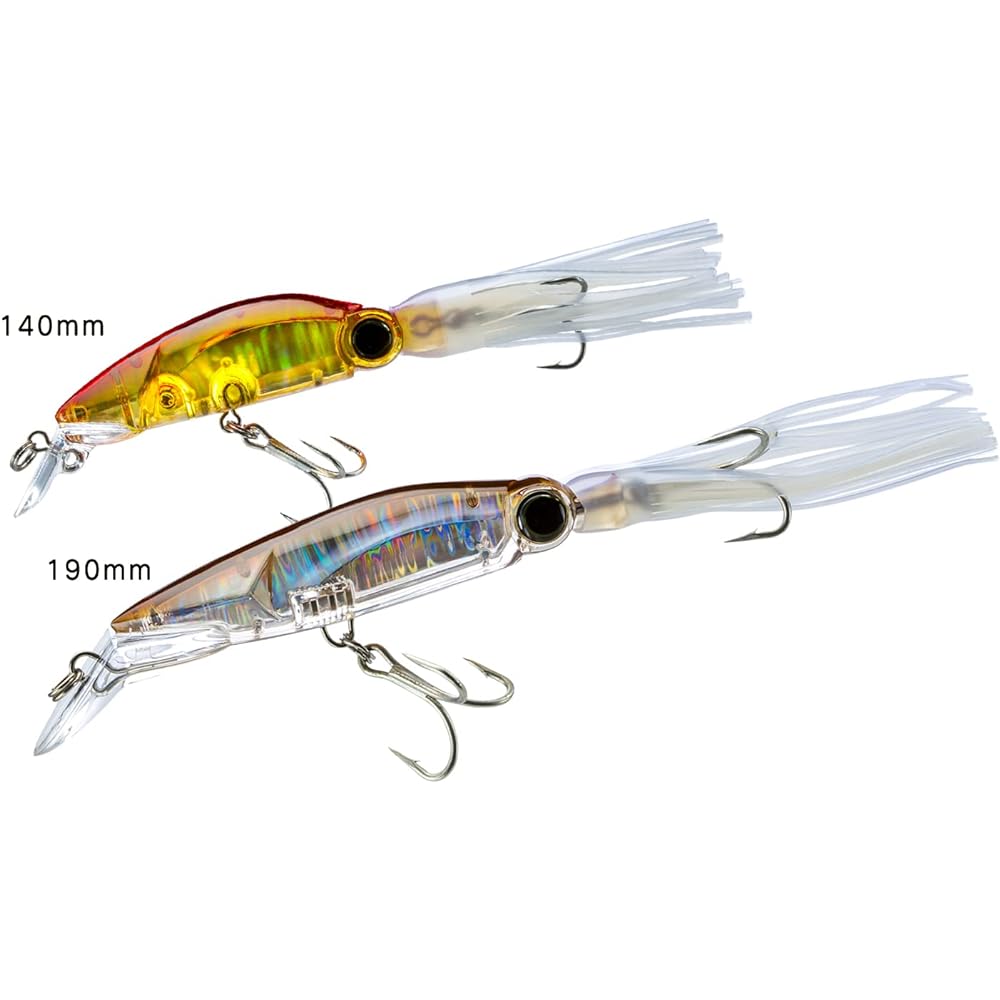 YO-ZURI Lure Trolling Lure: 3D Squat (190F) [Fishing Gear Sea Fishing Freshwater Sea Bass]