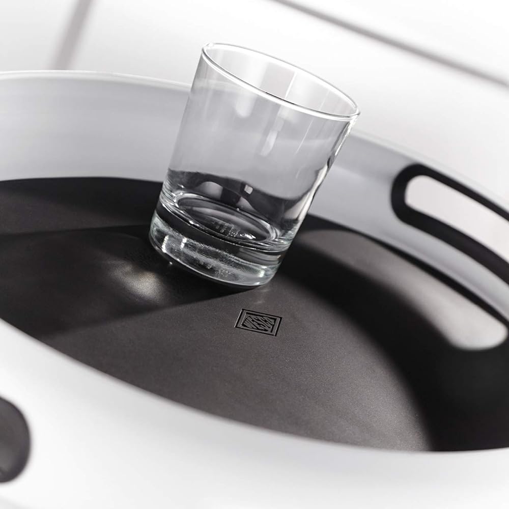 WESCO Tray Violet Size: 50 x 35 x 5.3cm Oval Tray SPACY TRAY 322102-36