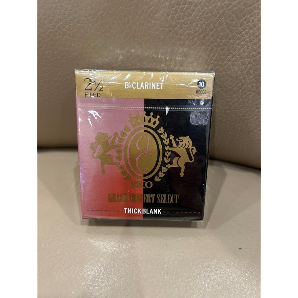 RICO Clarinet Reeds, Gracon 2.5, Pack of 10, E