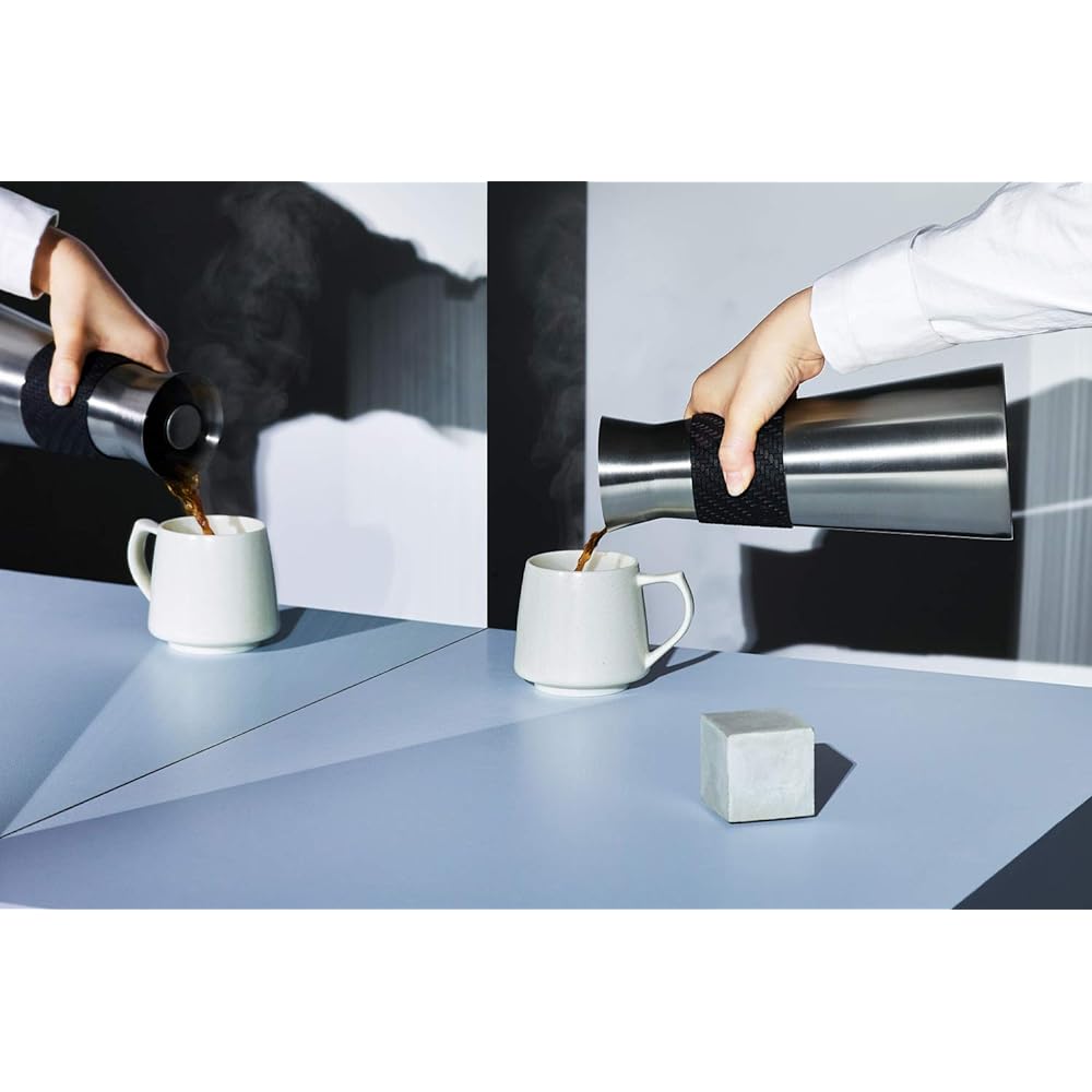 cores Cores Pot Coffee Tea Thermal/Cold 900ml Red Dot Design Award Winner Keeps Tasty Flask Grande C520BK