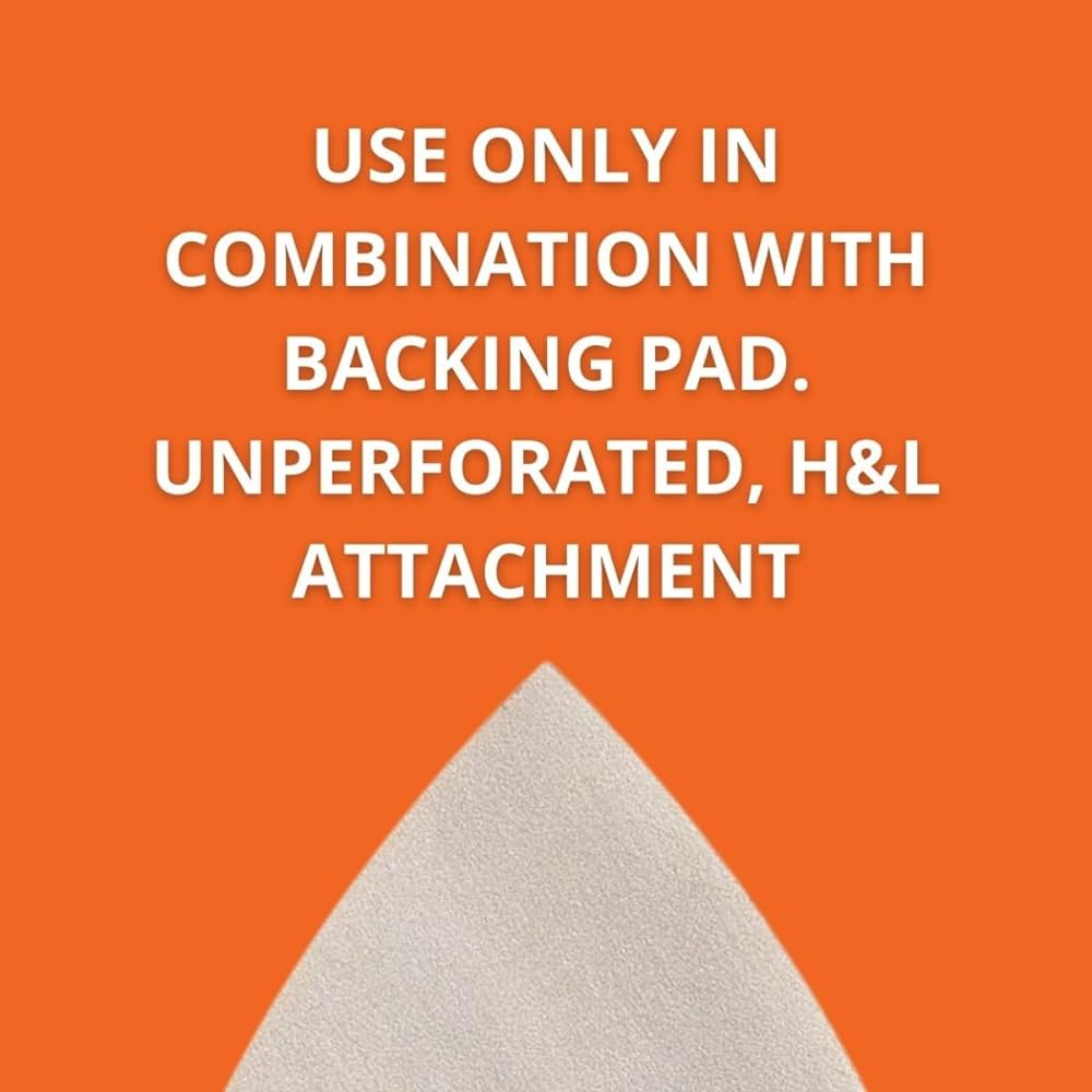 Soft sandpaper for fine square saws, 50 sheets #500