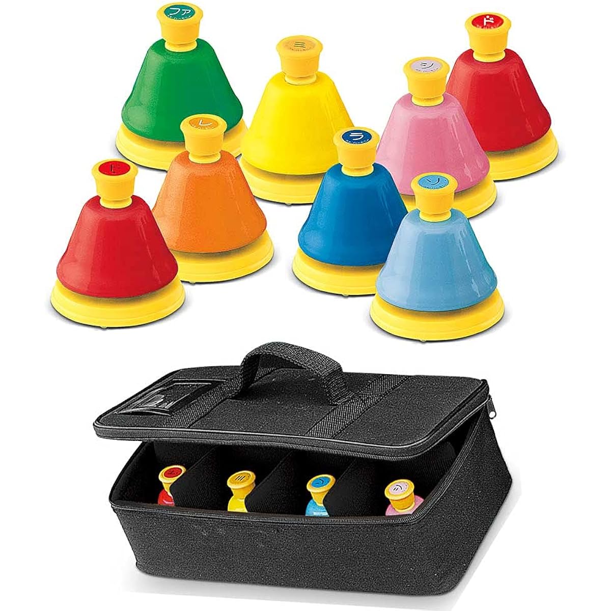 [Special case/BCD-8 included] SUZUKI MBD-8 Bell Harmony Desk Type 8-tone set Handbell Music bell