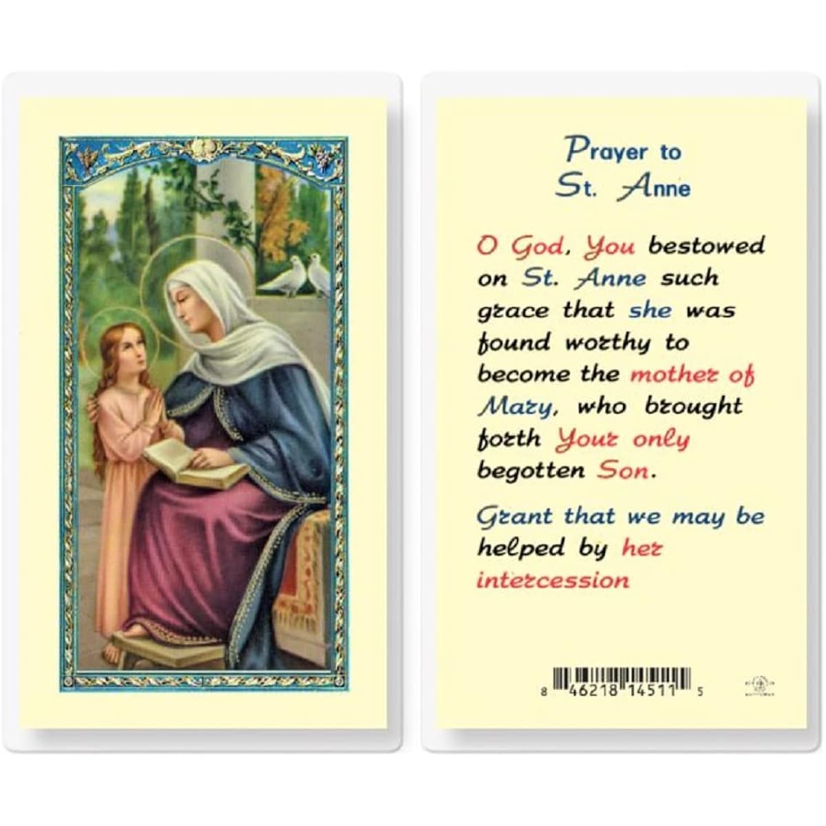 Saint Anne's Sacred Cards (Set of 5)