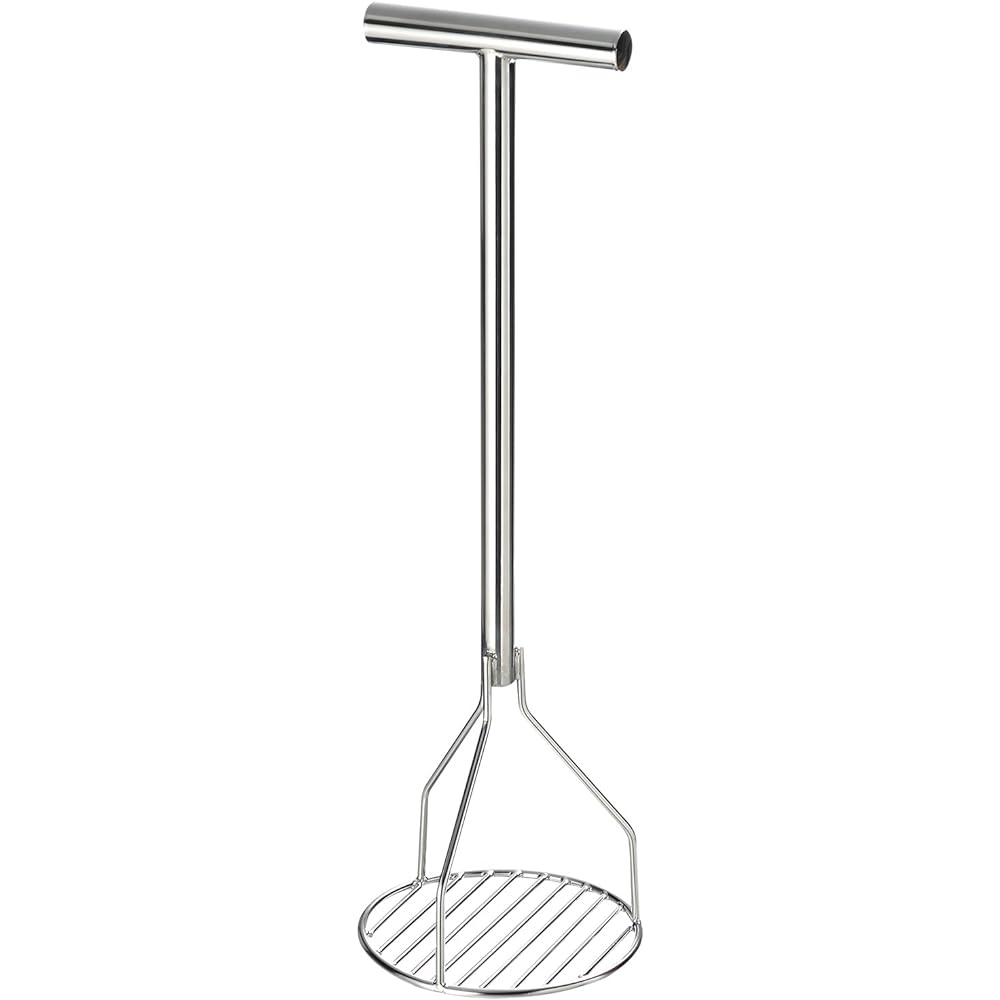 MT 18-8 Pipe Handle Lunch Masher Extra Large