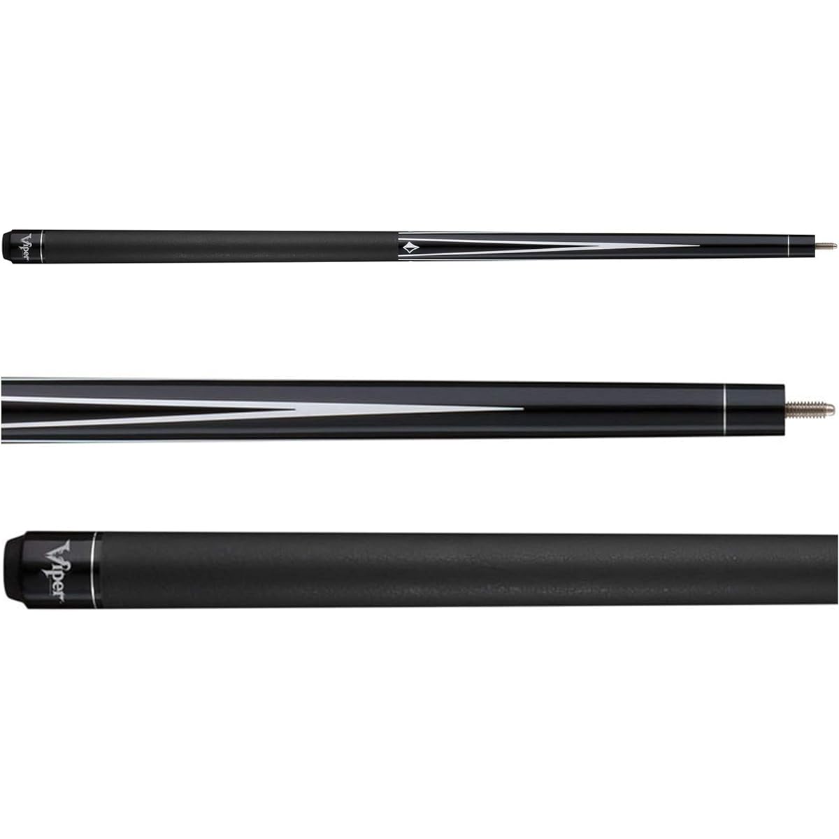 [Viper] Viper by GLD Products Viper Diamond 58 2Piece Billiard/Pool Cue, Black, 20 Ounce 50-0913-20 [Parallel Import]