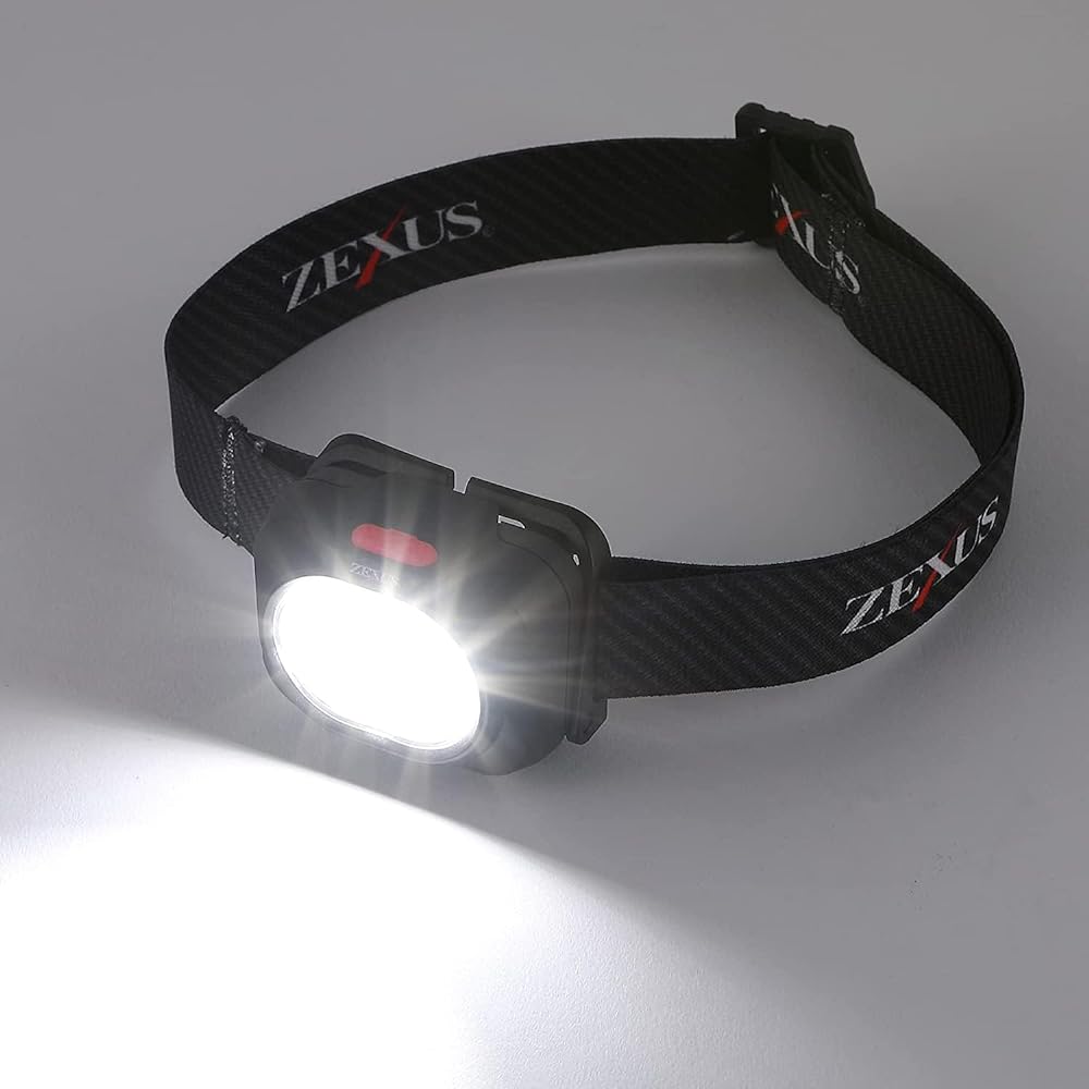 Fuji Toki ZEXUS LED Light ZX-199 Hybrid Model [Maximum 620 lumens Main LED lighting time: Up to 46 hours White/Bulb color]