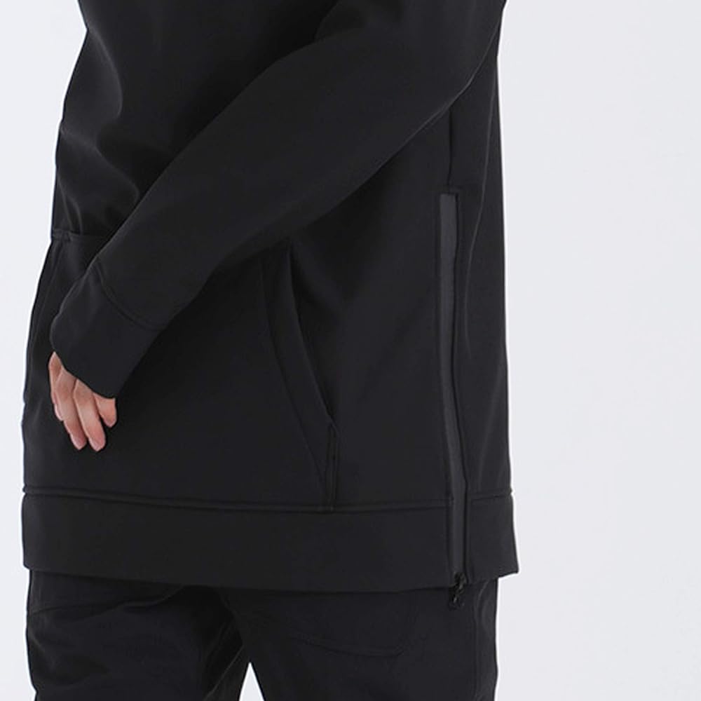 [VEROMAN] Snowboard Soft Shell Parka Wear Jacket Pullover Water Repellent Windproof Cold Protection Outdoor Skiing Snowboarding Men Women