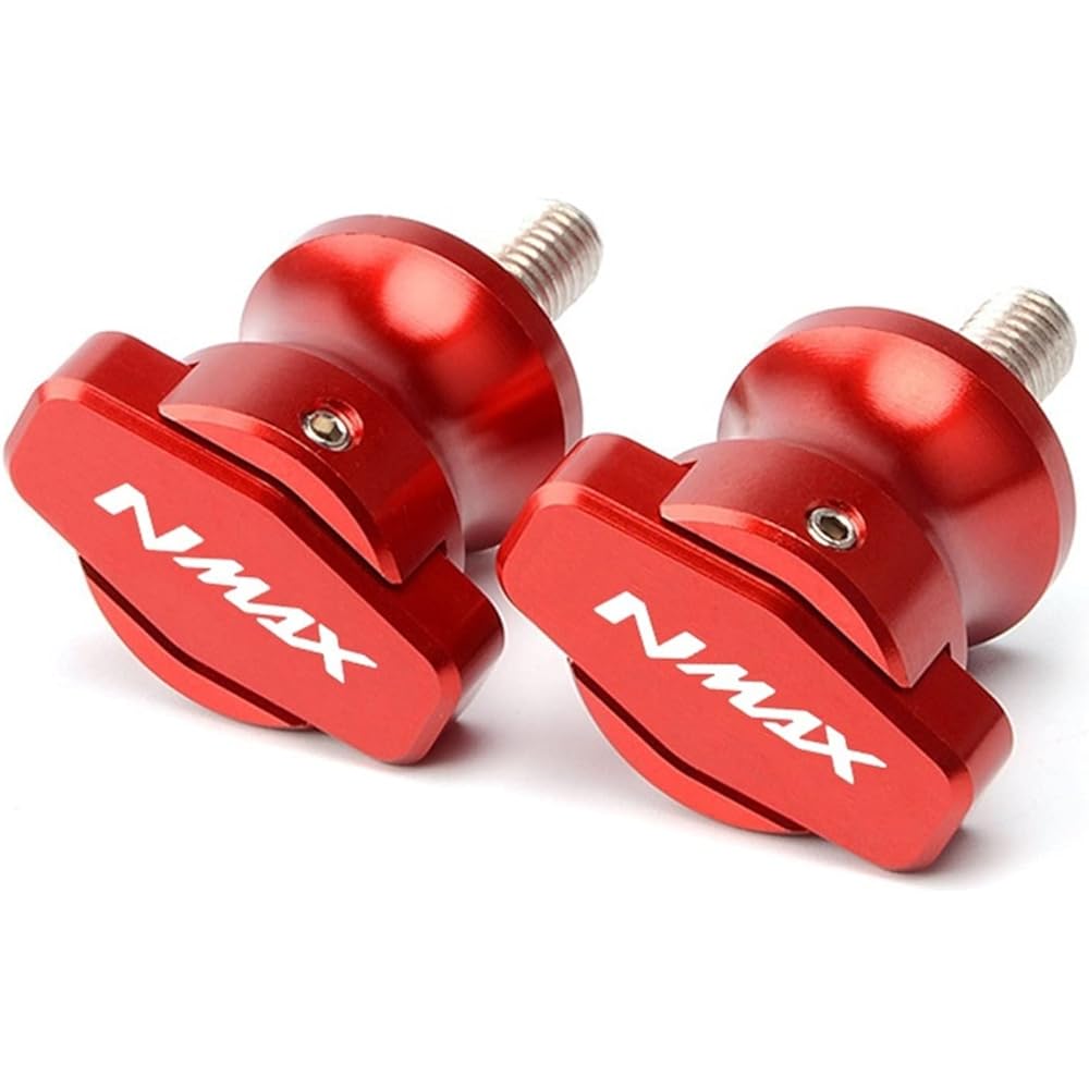 DEMUR Motorcycle CNC Frame Stand Screw Swing Arm Spool Slider For Yamaha NMAX155 NMAX125 NMAX N-MAX 155 125 2017 2018 2019 2020 6mm Swing Arm Slider Spool (Size: Green)