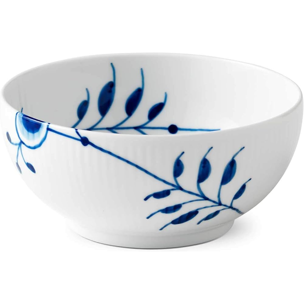 ROYAL COPENHAGEN [Regular Import] Royal Copenhagen Blue Fluted Mega Bowl 15cm Wedding Gift 1017353