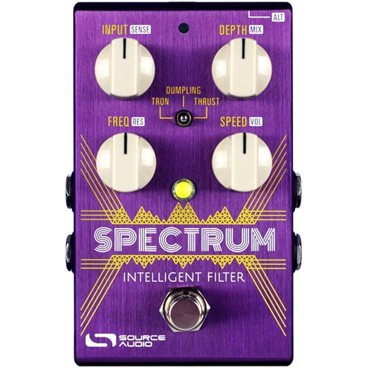 Source audio spectrum intelligent filter.