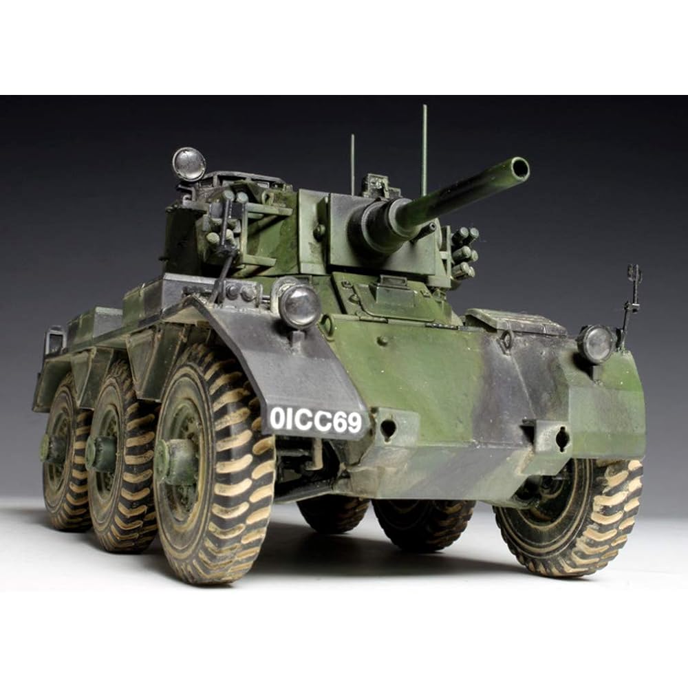 Dragon Black Label 1/35 British Army 6 Wheel Armored Vehicle Saladin Mk.II Plastic Model Kit BL3554