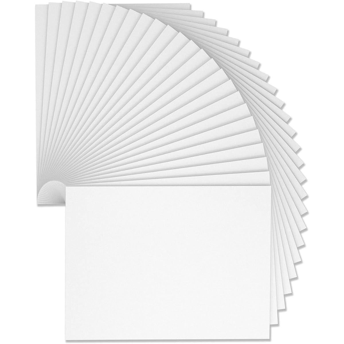 9 x 12 Inch White Foam Sheets Craft, 2mm Thickness 25 Pack Premium White Foam Paper Set for Crafts, DIY Projects, Classroom, Scrapbooking, 3D Card Making