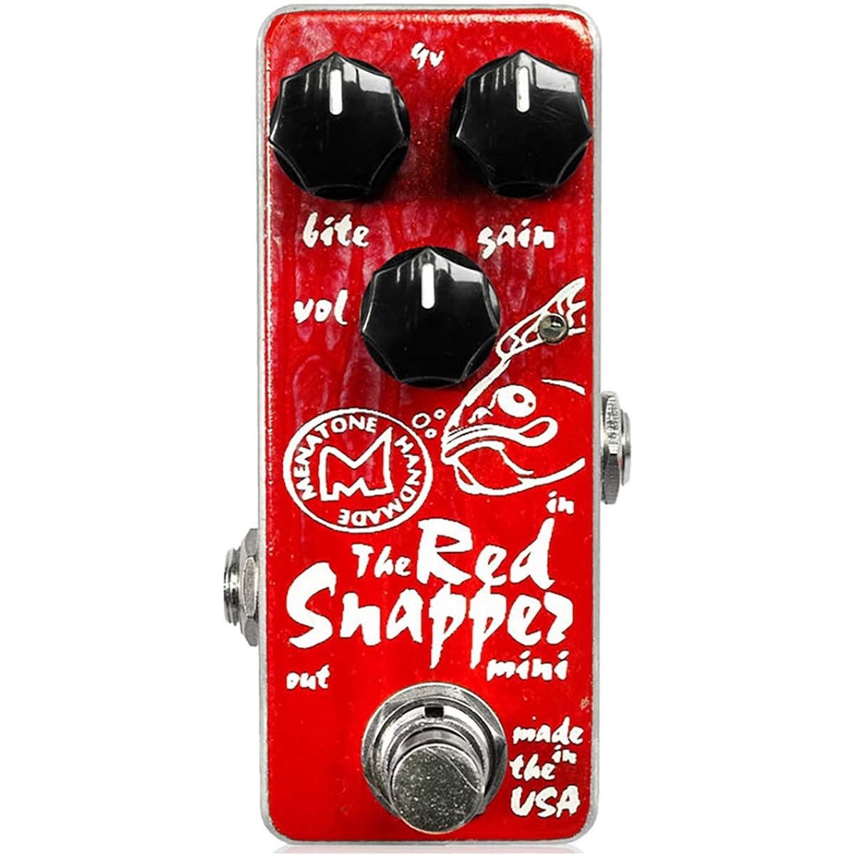 Menatone Red Snapper Mini Compact Effector Overdrive Menatone