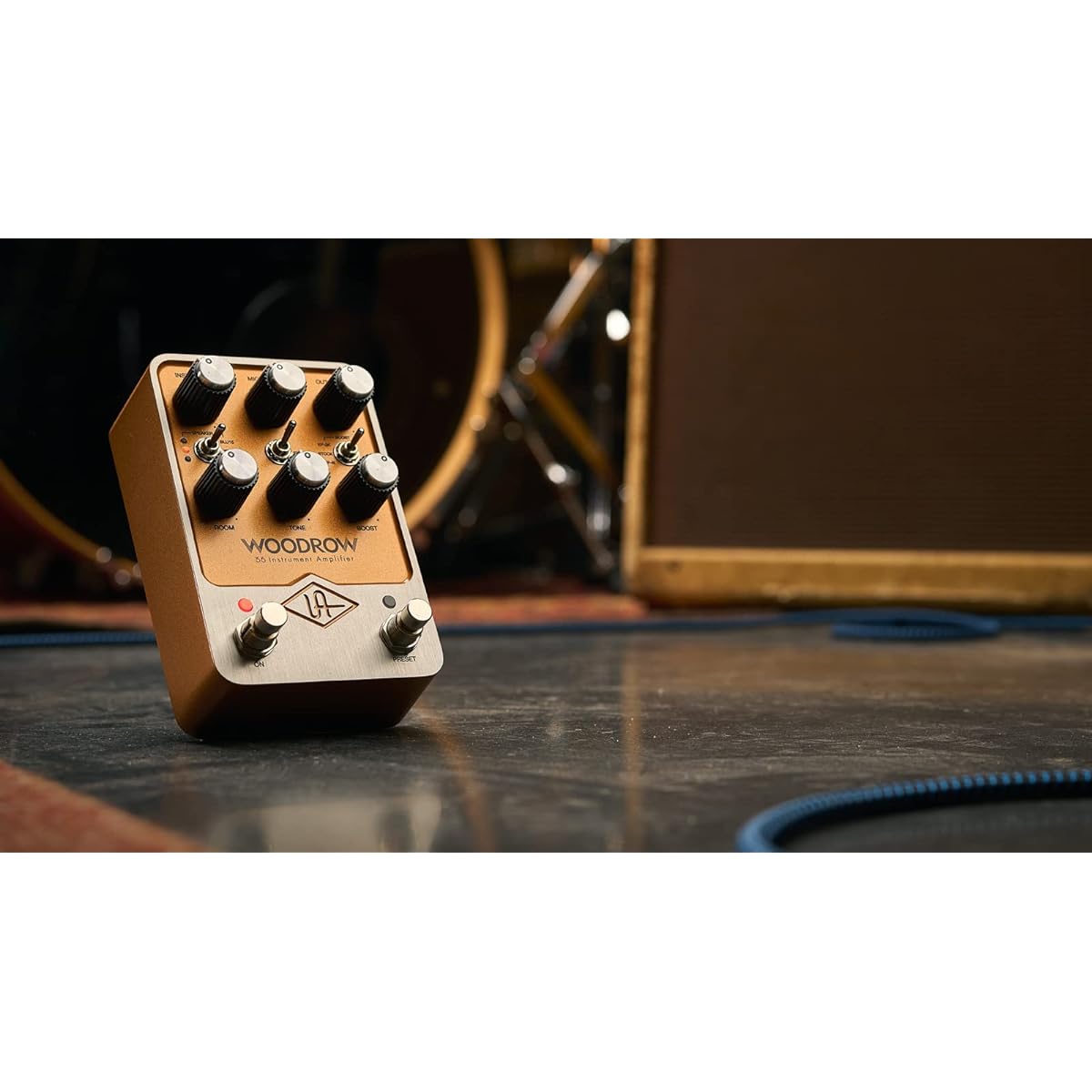 UNIVERSAL AUDIO UAFX WOODROW / 55 Amplifier Overdrive Distortion Amplifier Emulator Pedal Effector [Domestic regular product]