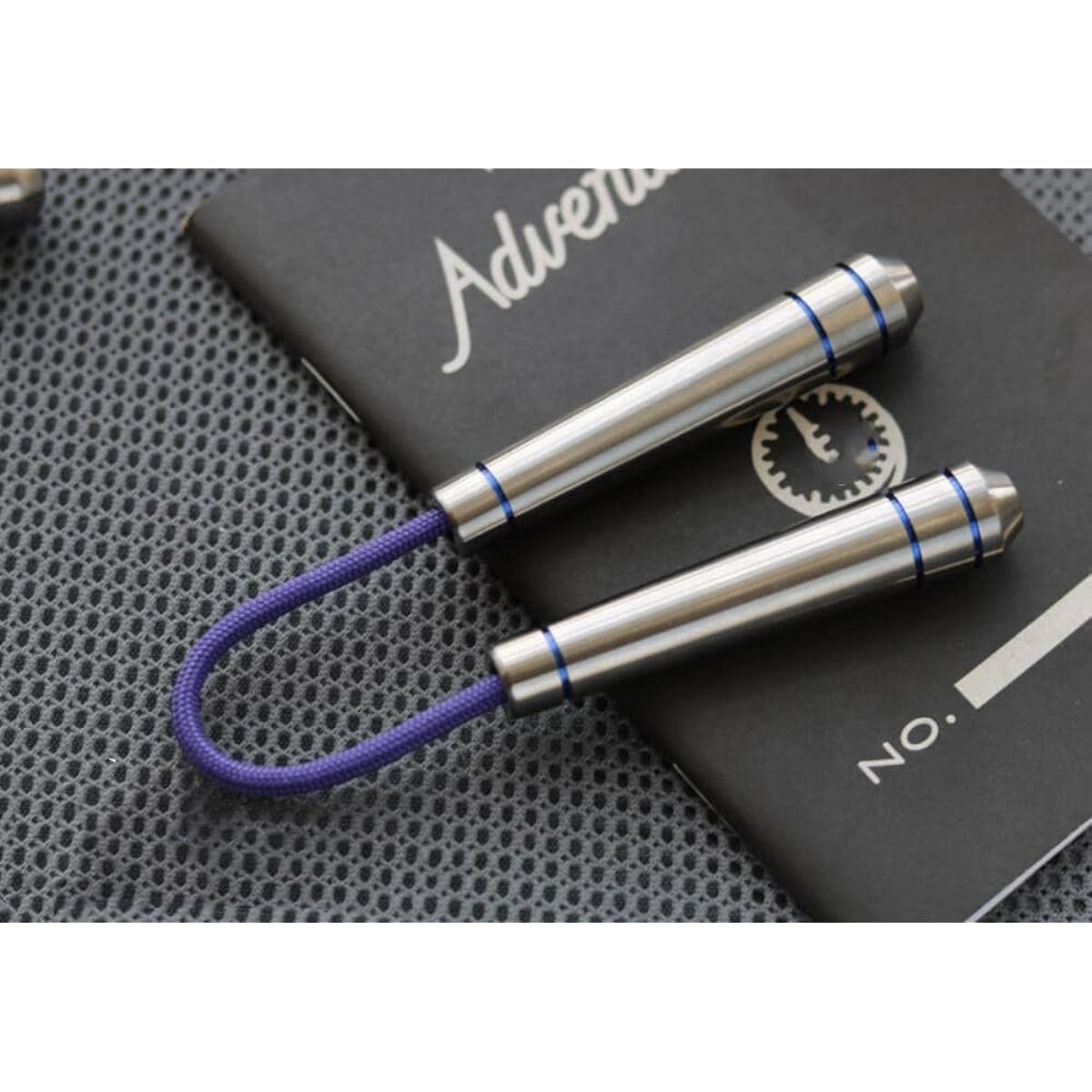 TC4 Begleri EDC Parachute Cord Lanyard Bead Pendant Finger Sports Toy Tabiness Barn Blue (Ti)