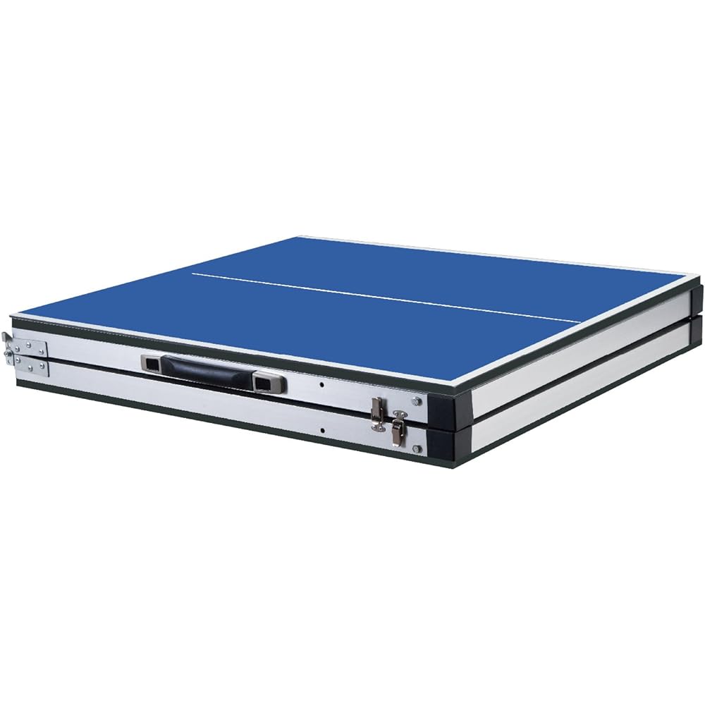 Kaiser Enjoy Table Tennis Table Set KW-376 Height Adjustable Foldable Storage Type 2 Rackets and 3 Balls Included