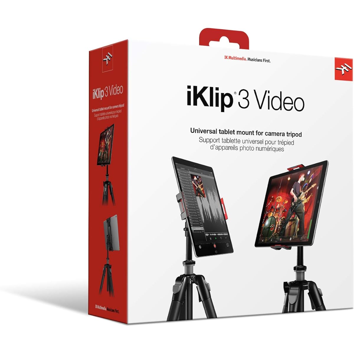 IK Multimedia iKlip 3 Video Tablet Mount Holder Tripod Camera Photo Video iPad [Domestic Genuine Product]