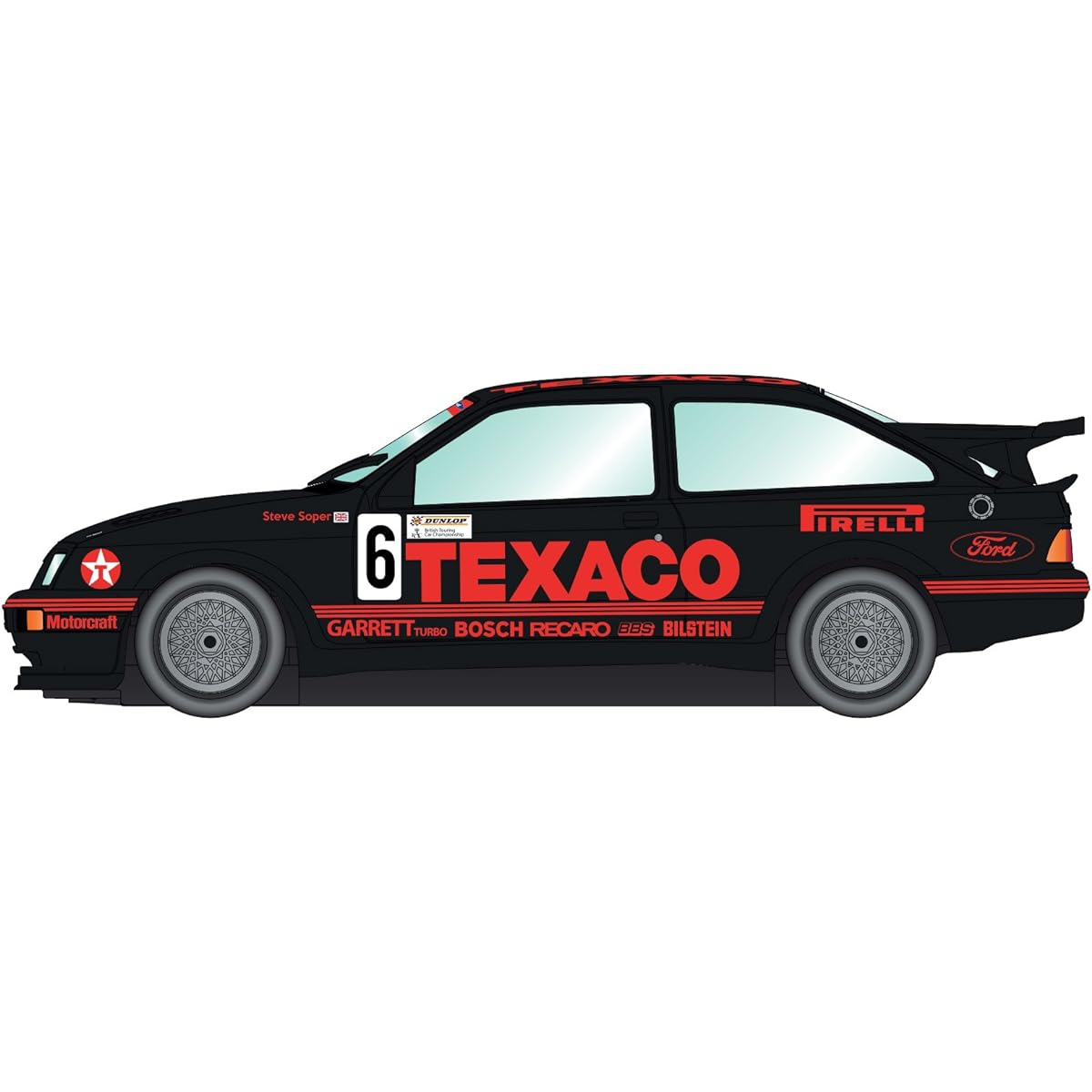 [Scalextric] Scalextric Ford Sierra RS500 Texaco British Touring Championship 1988 Brands Hatch Slot Car C3738 [Parallel Import]