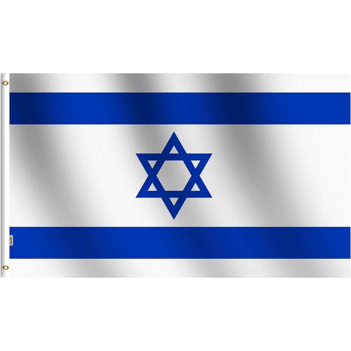 Double Sided Israeli Flag 3x5ft Large Size 100D Polyester Suitable for Outdoor/Indoor Use Israeli Flag Home Decor Yard Garden Gift Banner