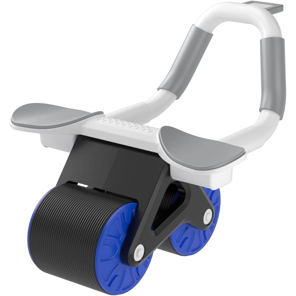 Bostti Abdominal Roller Quiet Intelligent Timing Healthy Abdominal Wheel, Automatic Rotating Design, Elbow Support, Helps You Train Your Abdominal Muscles