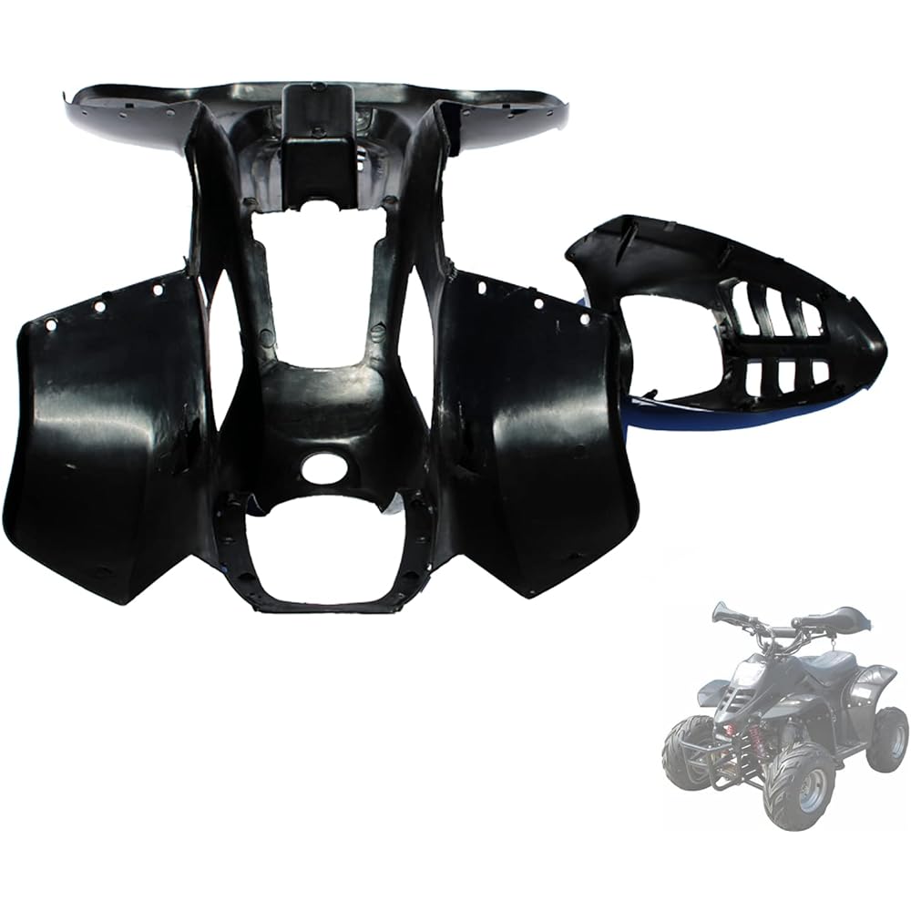 ATV body parts tao tao coolste 90cc 110cc atv parts body landmark plastic (black)