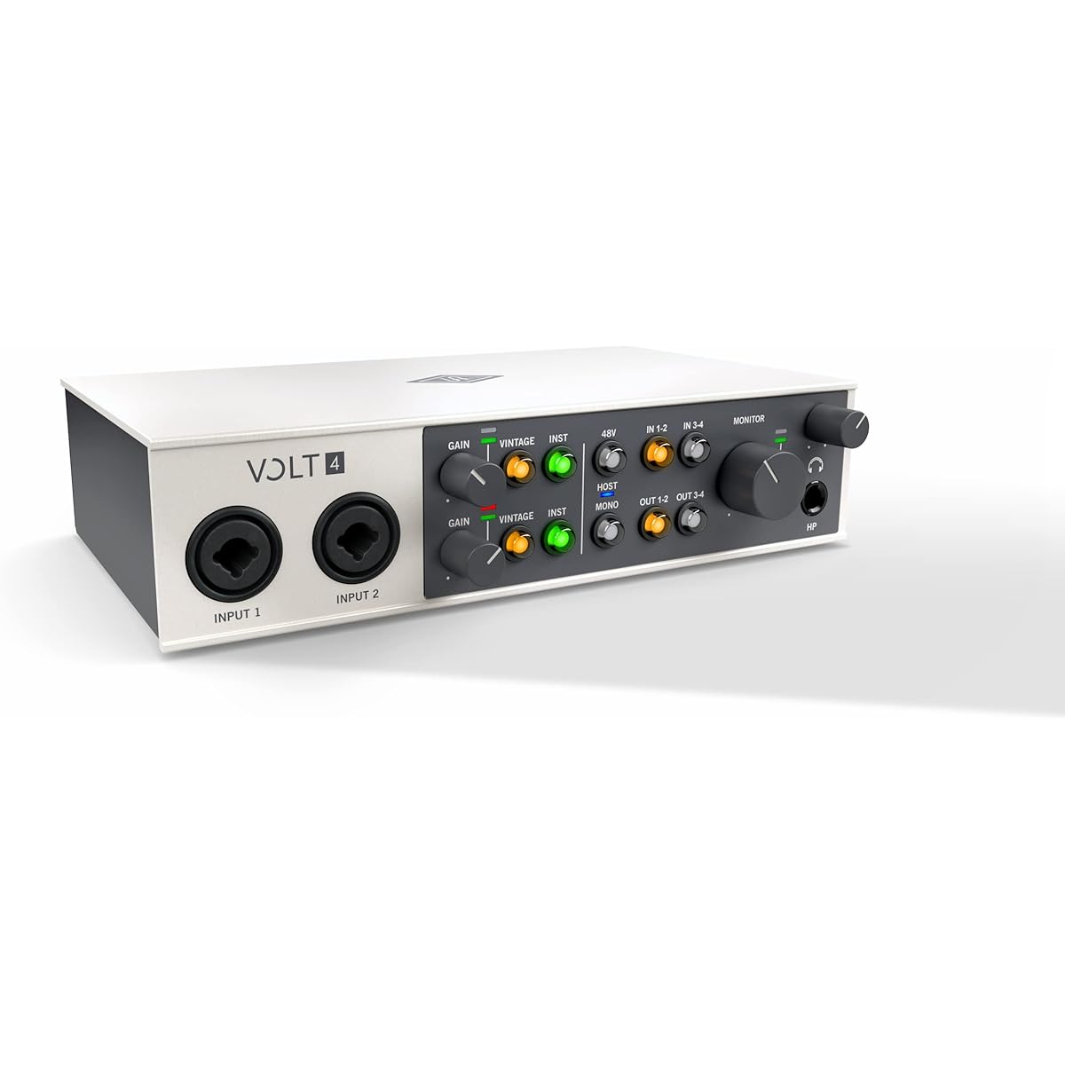 Universal Audio VOLT 4 USB 2.0 Compatible Audio Interface 4 In/4 Out Vintage Mic Preamp Mode Equipped [Domestic Genuine Product]
