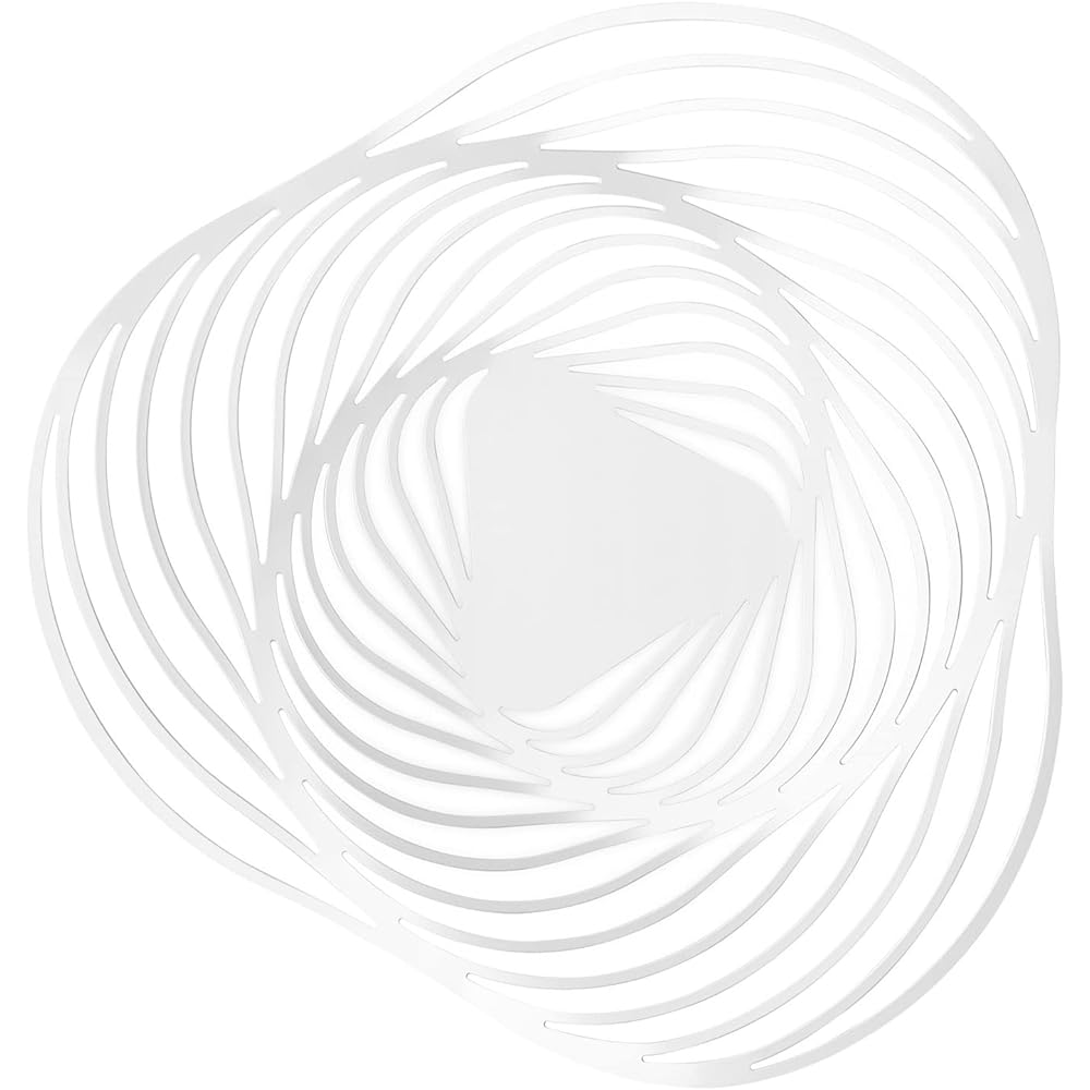 [Regular Imported Product] ALESSI TRINITY Centerpiece/White ACO01 W