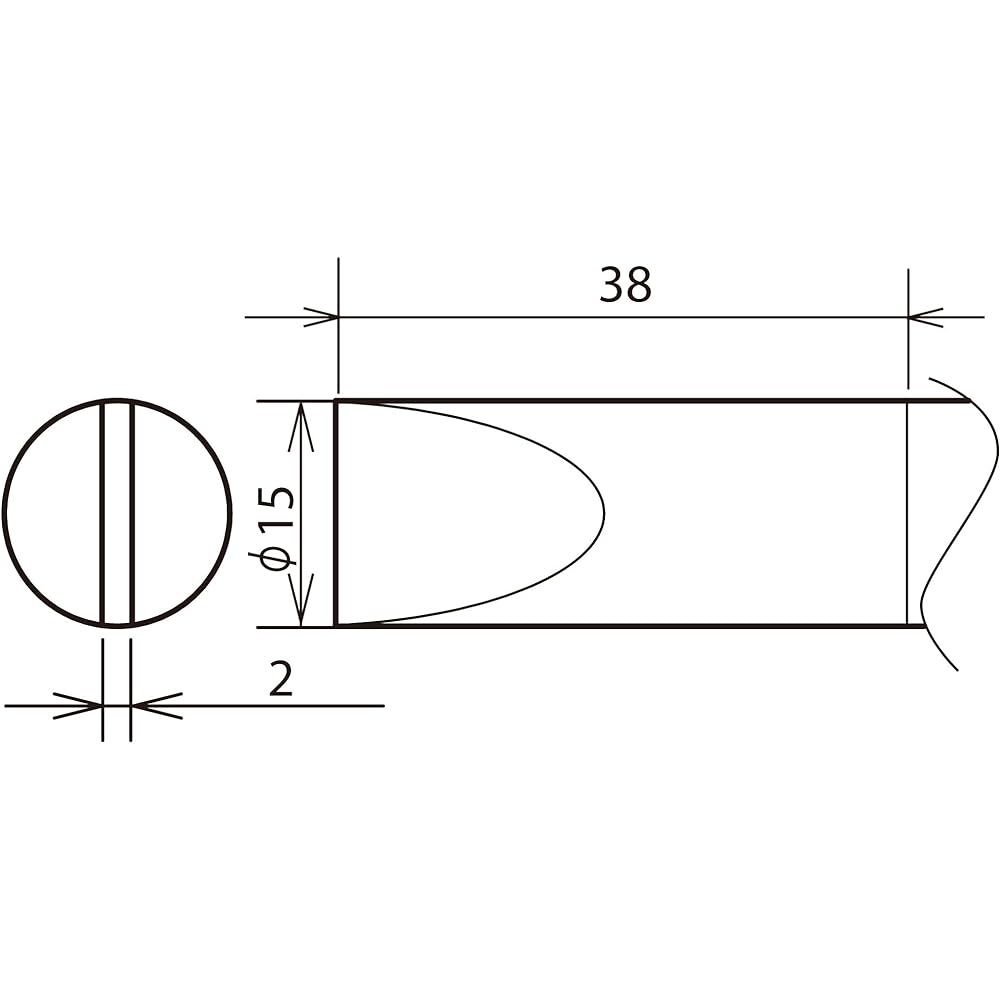 goot Replacement tip for RX-89GAS RX-89HRT-10D Made in Japan