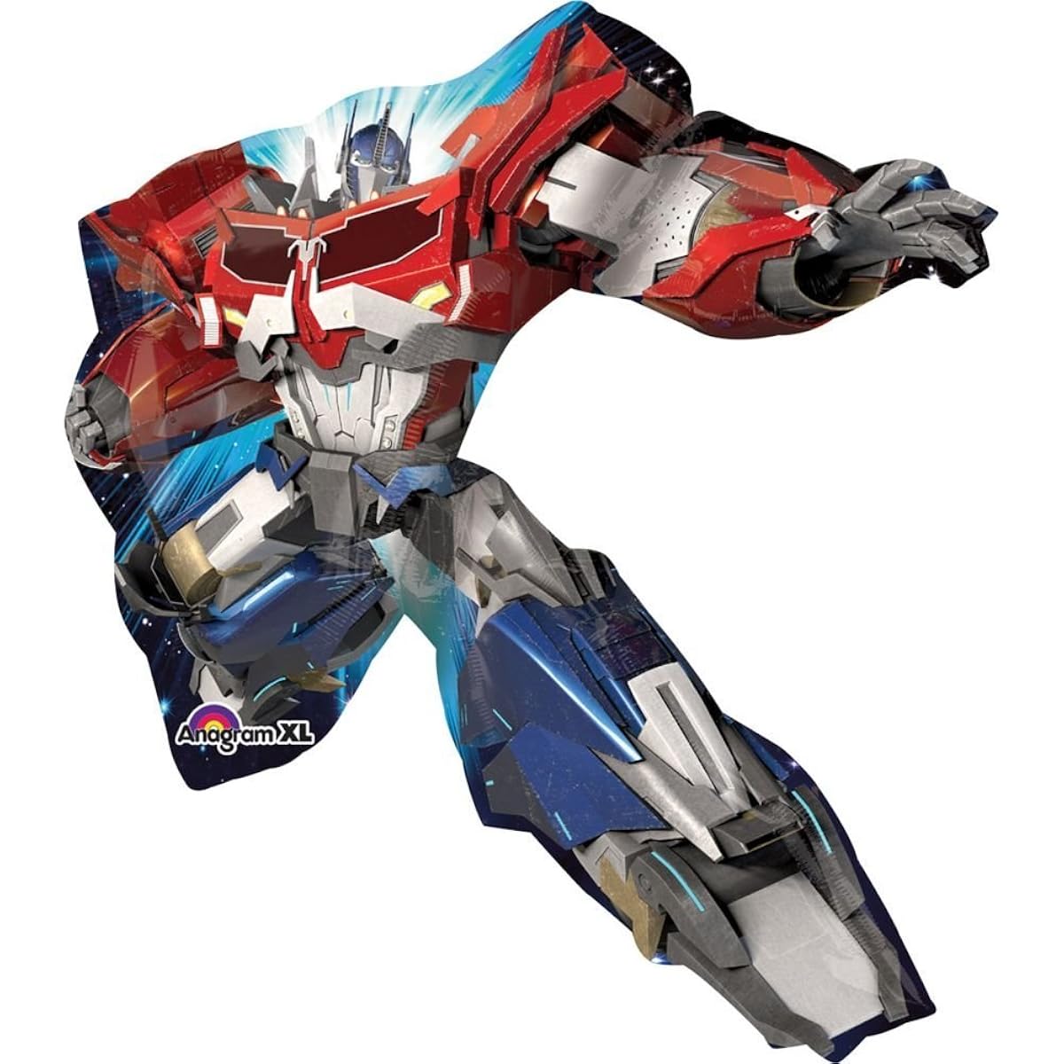 Transformers Optimus Prime Jumbo Foil Balloon Transformers Optimus Prime Jumbo Foil Balloon is perfect for Halloween, Christmas, etc.