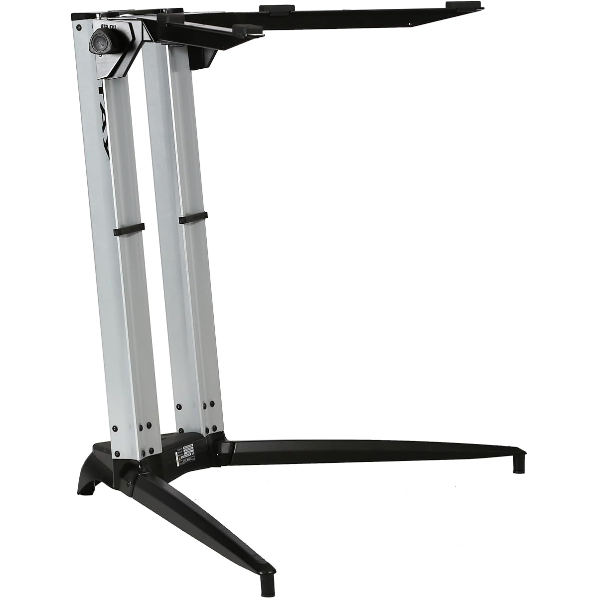 STAY Keyboard Stand Piano 700/01 Compact model for 88-key digital pianos (Silver)