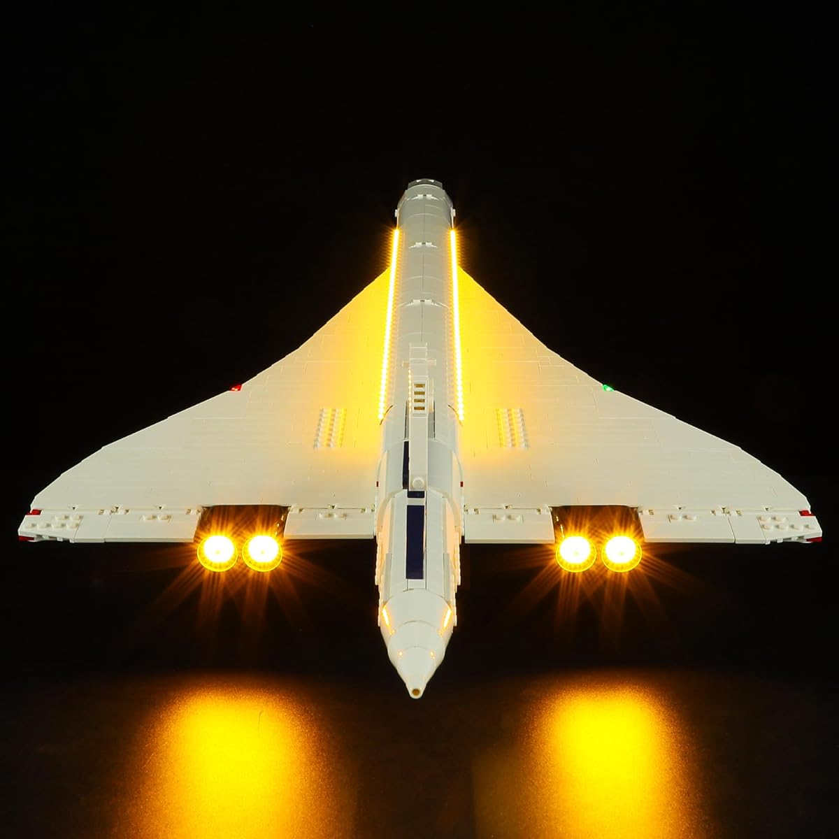 BRIKSMAX Lighting Kit for Lego Icon Concorde - Compatible with Lego 10318 Building Set - Lego Set Not Included