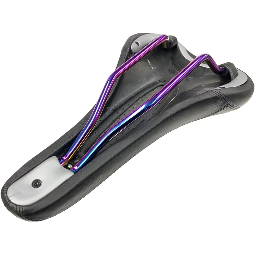 VELO RACER SADDLE LIMITED OIL SLICK RAIL ALL BLACK SL-OTR-M005