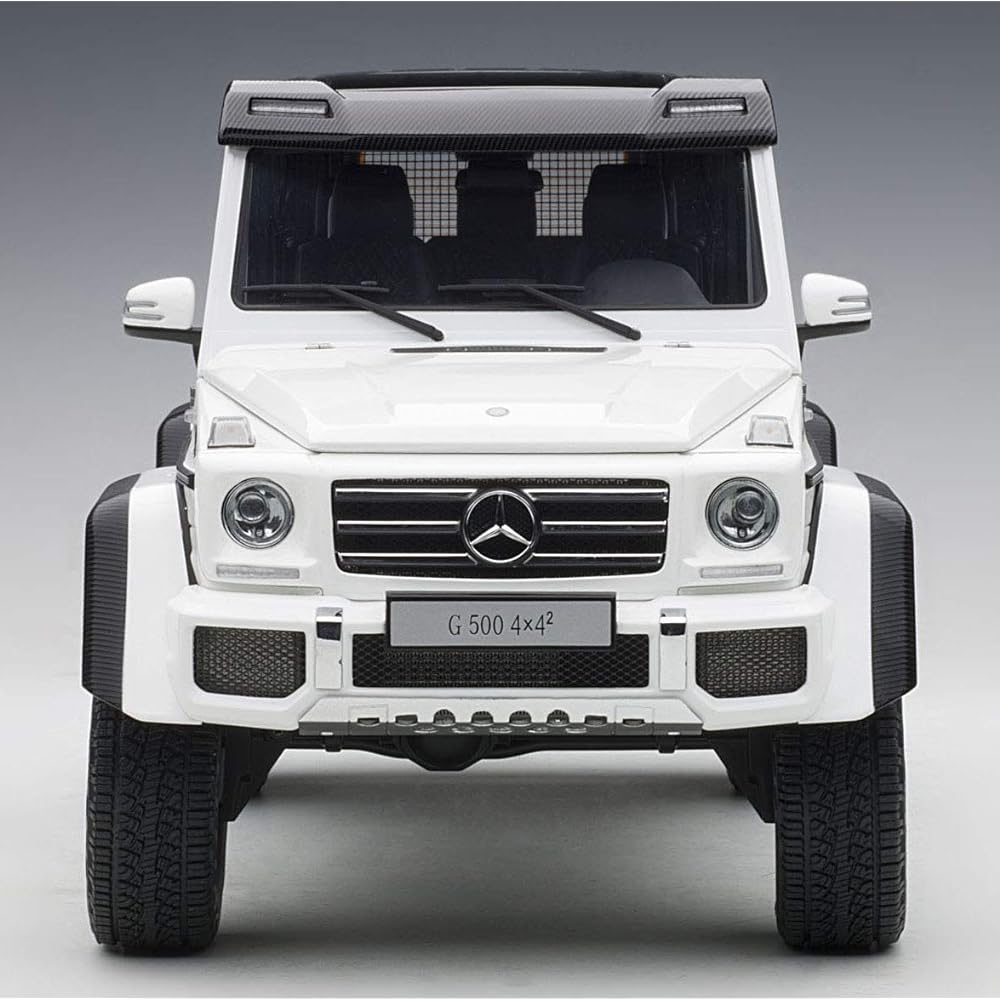 AUTOart 1/18 Mercedes-Benz G500 4×4 Squared White Finished Product