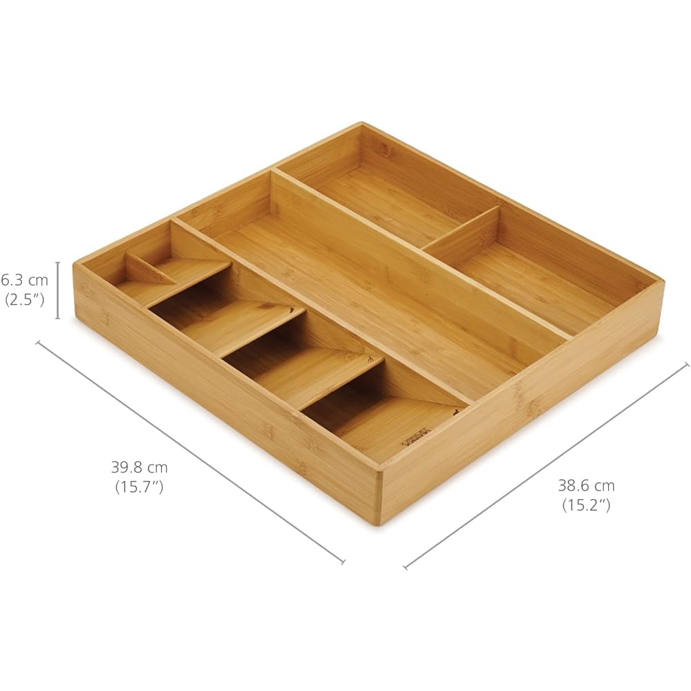 Joseph Joseph DrawerStore Cutlery, Kitchen Tools, Cookware Accessories Organizer Drawer Storage Bamboo [Genuine Product] 85170