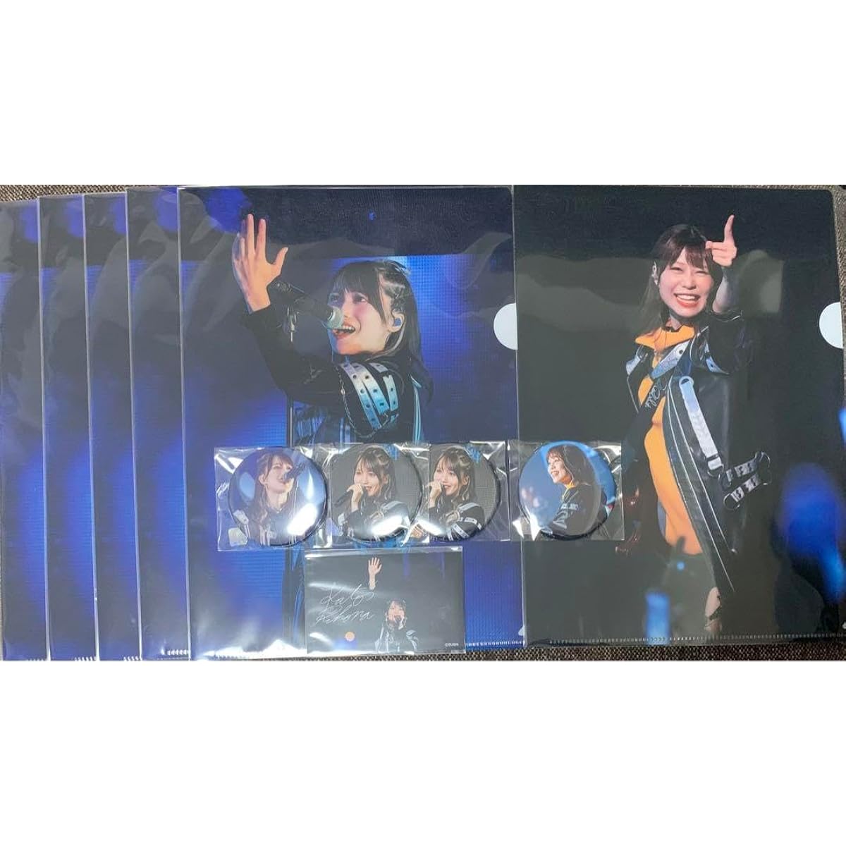 D4DJ Rinmaikyoku Raffle Kato Rihona Otsuka Sae 11-piece set